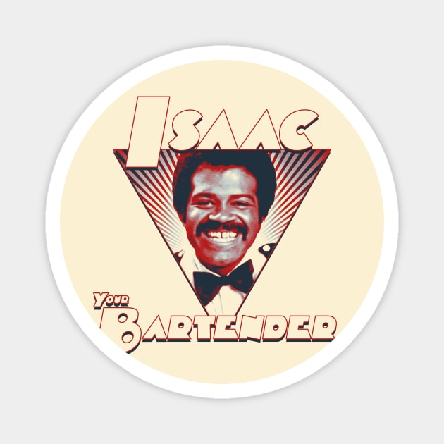 Isaac, your Bartender Magnet by Doc Multiverse Designs